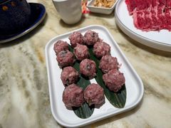手打羊肉丸子-涮福記·现切牛羊肉火锅(世纪汇店)
