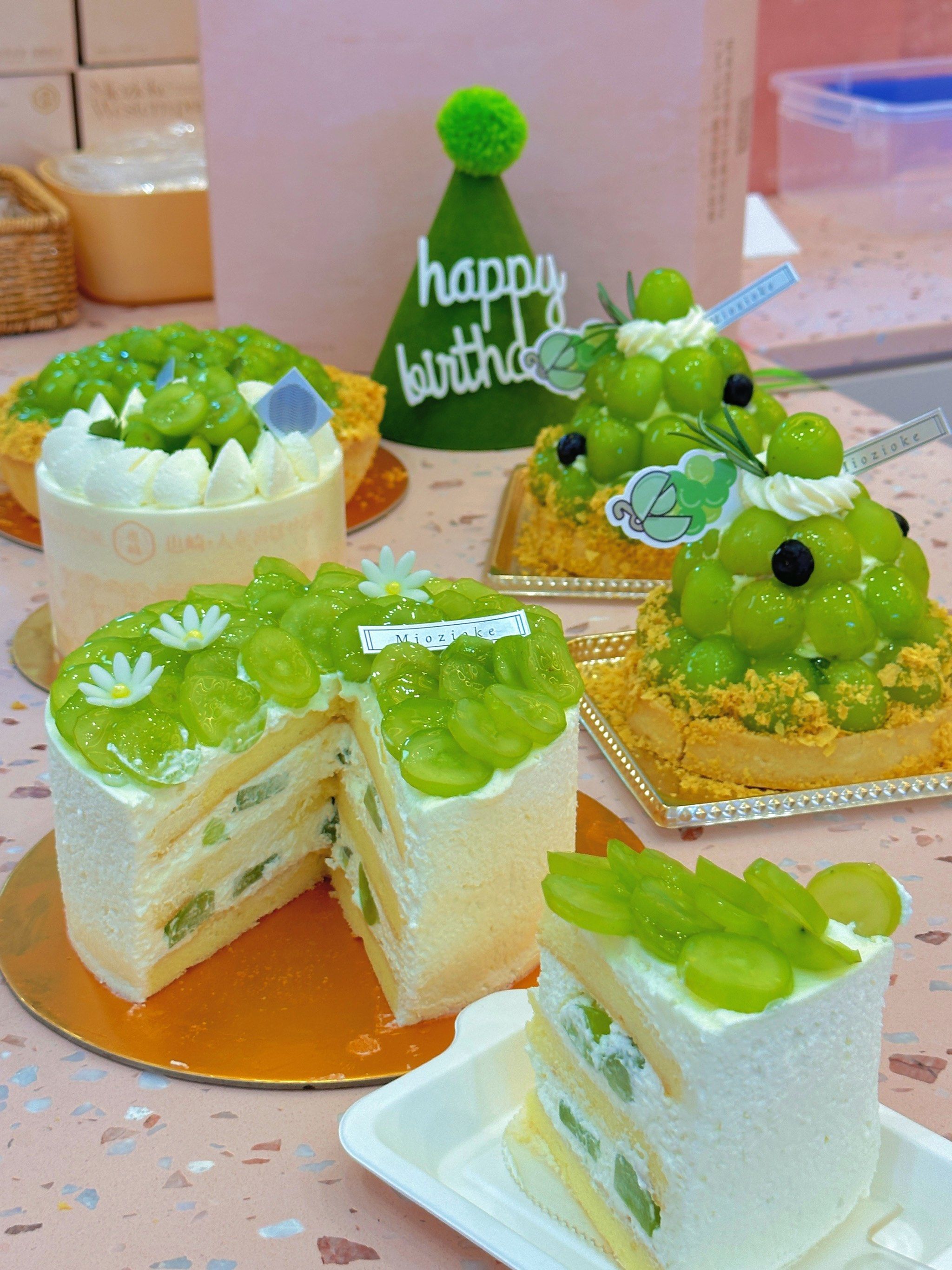 不能错过的晴王葡萄蛋糕🍰