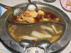 牛油辣骨汤菌汤-川锅一号火锅(1818牌楼店)