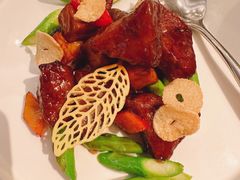 黑金雪花牛肉粒-上海和平饭店龙凤厅 Dragon Phoenix