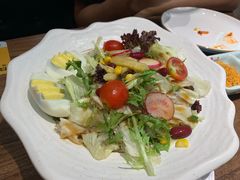 -明洞阿姨·韩式酱蟹烤肉·创意料理(三元桥店)