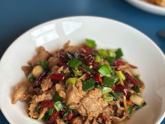 普洱糟辣椒炒黑猪肉-一坐一忘云南菜(嘉里中心店)