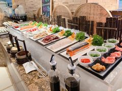 自助取餐区-厦门悦华酒店·绿庭主题自助餐厅