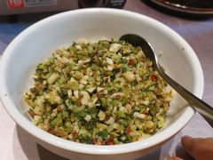 烫萝卜菜肉沫-回头食客-李久其家民间餐厅(望城金桥国际店)
