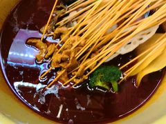 -拈签一笑黄牛肉辣卤串串