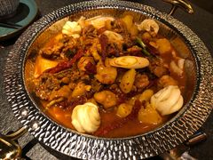 沙湾原始大盘鸡-丝路金桃·新疆菜(徐汇店)