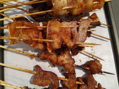 生菜五花肉-庆峰龙虾烧烤(合肥一店)