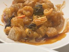 三鲜焖子-品海楼·大连海胆锅贴馆(东港店)
