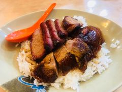 叉烧拼烧鹅饭-一乐烧鹅(中环店)