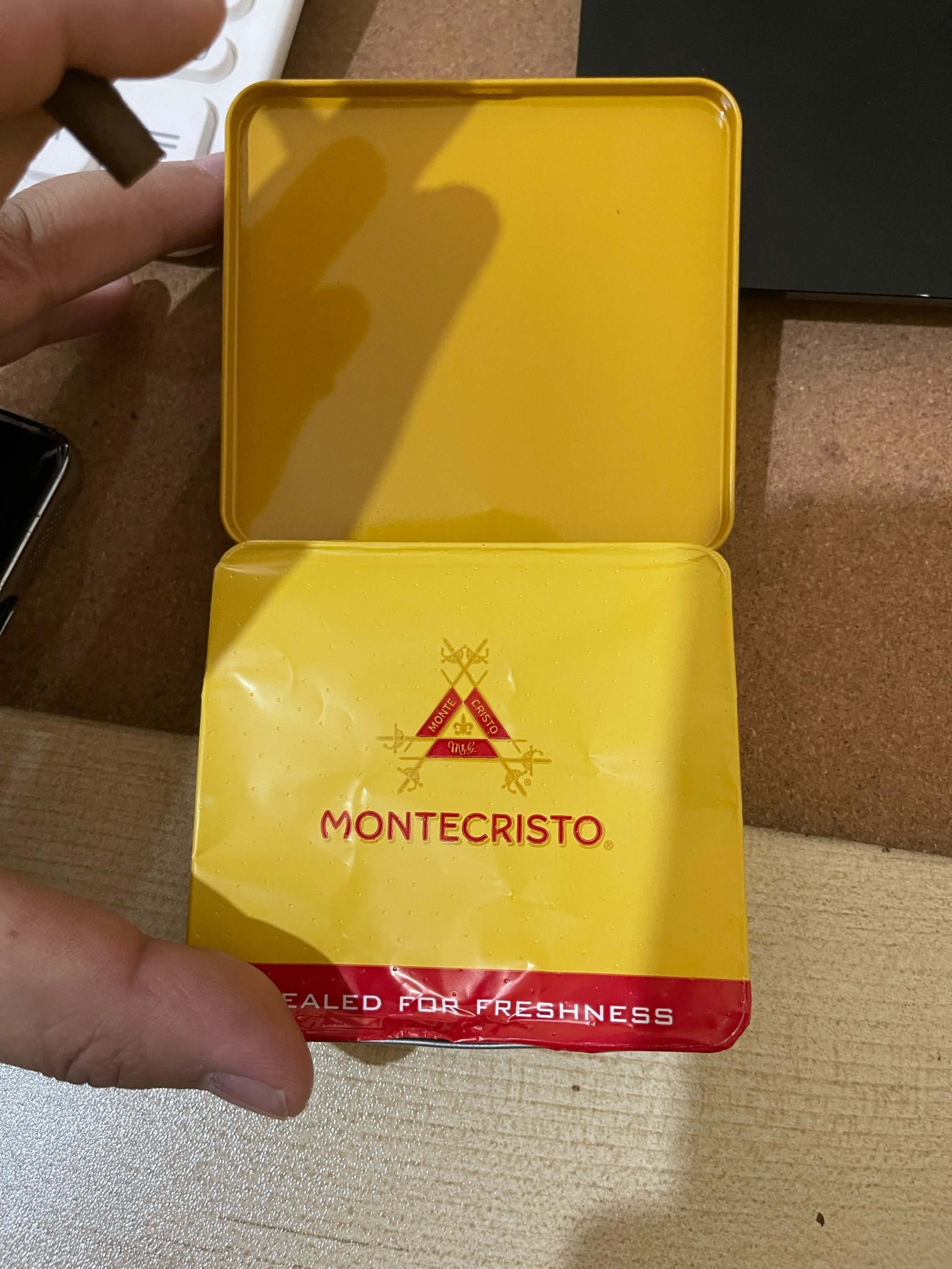 蒙特 铁盒 小雪茄