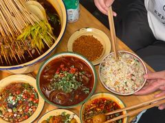 -拈签一笑黄牛肉辣卤串串