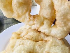 油饼-北京龙庆四季香农家饭庄·灶台鱼·碳烤虹鳟鱼(龙庆峡店)