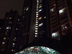 小区夜景-可逸家园