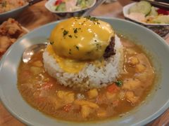 芝士牛肉汉堡咖喱饭-红小满休闲餐厅(十全街店)