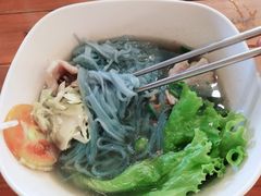 -蝶豆花蓝面条