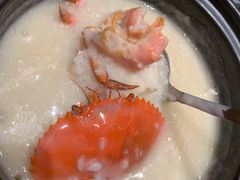 青蟹粥-蚝翅·海鲜粥·烧烤·宁夏滩羊季(玉米楼店)