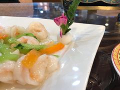 清炒虾片-烤肉季饭庄
