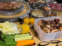 蔬菜拼盘-姜虎东白丁烤肉(恒隆广场店)