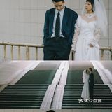 复古港风婚纱照