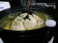 石耳土鸡汤-九华山友谊土菜馆 小资餐厅