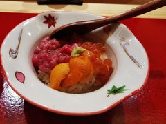 金枪鱼泥海胆饭-鮨青(恒基名人购物中心店)