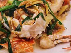 姜葱炒花蟹-双月饭店·20年老字号(新村店)