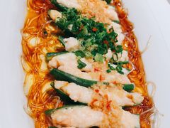 秋葵鲜虾-鸽子侯·家宴·平价海鲜(绿地店)