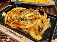秘汁铁板鱿鱼脚-小川洋风料理(汉街店)