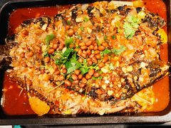 香辣烤鱼金镶玉-俏巴妹烤鱼香锅(奥体店)