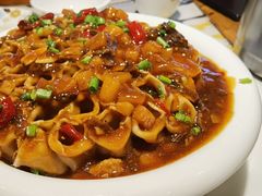 台蘑羊肉浇莜面-山西派(桥东街店)