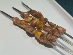 只放盐的羊肉串-红柳枝滩羊烧烤·非遗