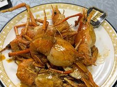 爆炒膏油虾-天宝食坊·啫啫煲大排档(西华路店)
