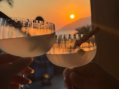 -日落吧·海景咖啡厅·餐酒吧·鸡尾酒·下午茶·乐队表演·浪漫夕阳·三亚文华东方酒店