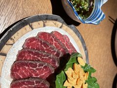 生拌牛肉-水之惠鲜鱼料理(王府大街店)