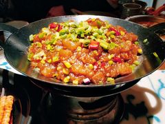 铁板炒凉粉-勒马听风(洛邑古城店)