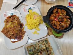 葱饼卷牛肉-台北楚楚园馅饼粥(虹桥南丰城店)