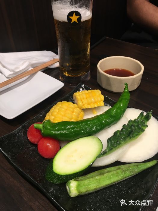俺的烧肉(银座9丁目店)蔬菜拼盘图片