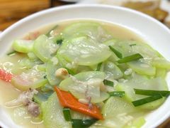 虾皮蒲瓜-柠静私家菜(石板巷店)