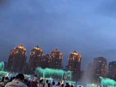 -大连星海广场音乐喷泉