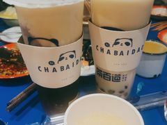 茉莉奶绿-茶百道(昌平府学路店)