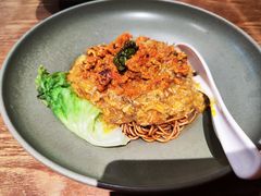 蟹黄金拌面-蟹黄鱼·深夜面馆(巨鹿路店)