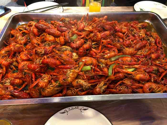 徐氏汉东龙虾(王港店)-"生意太好,几乎满座,小龙虾非常的新鲜,价.