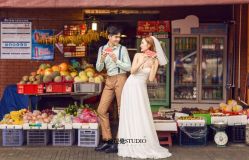 街拍-巴黎婚纱摄影工作室