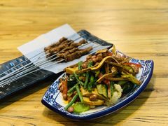 -长青菠菜面·烧烤