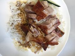 烧鹅拼烧腩饭-深井陈记烧鹅酒家(新填地街店)