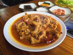 火辣鸡爪-红辣椒八爪鱼特色韩国料理
