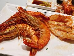 泰式黑虎虾-大渔铁板烧(花园道店)