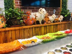 自助调料区-草原塞蛮羊火锅城(港湾店)