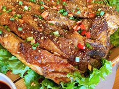 秘制烤羊排-義聚德·清真铜锅涮羊肉·烧烤(河东店)