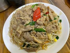 赤肉炒咸面线-正宗普宁豆干坊·洪记砂锅粥(红领巾路店)